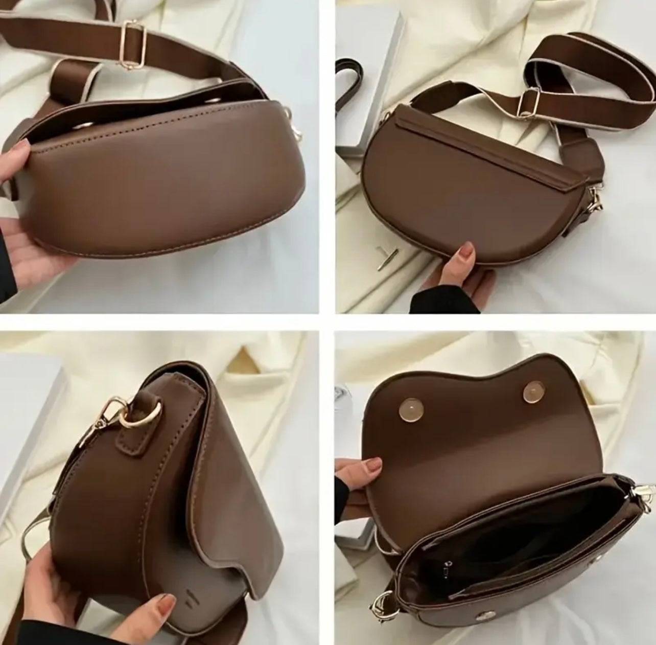 Mocha Curve Crossbody