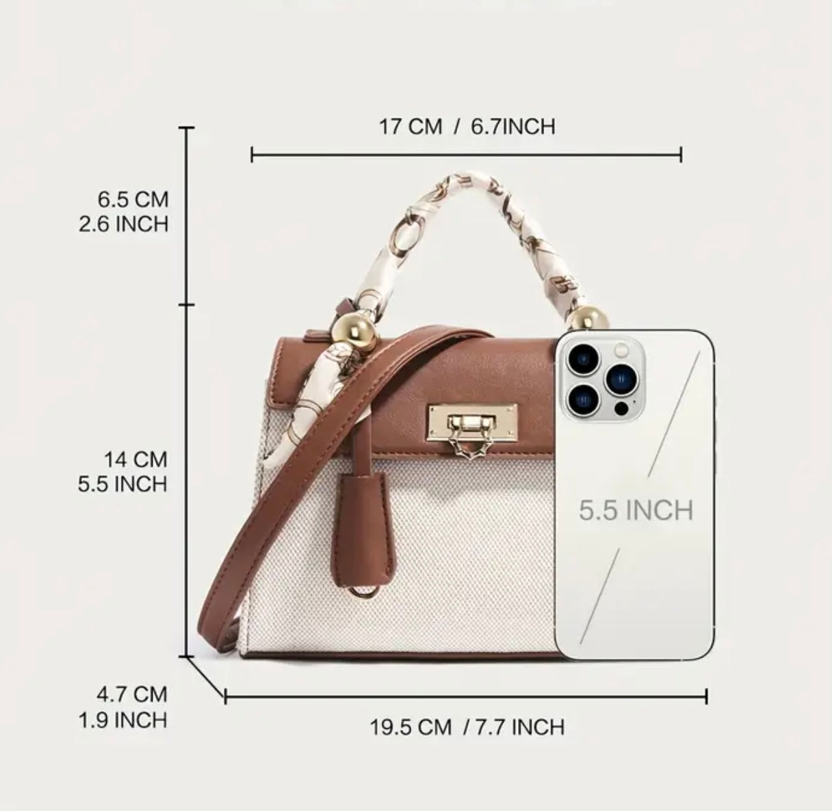 Midnight Embossed Bag